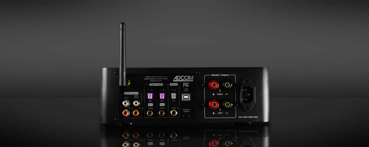 Adcom GIA-275 Series II — all-in-one integrated with DAC and Bluetooth (2)