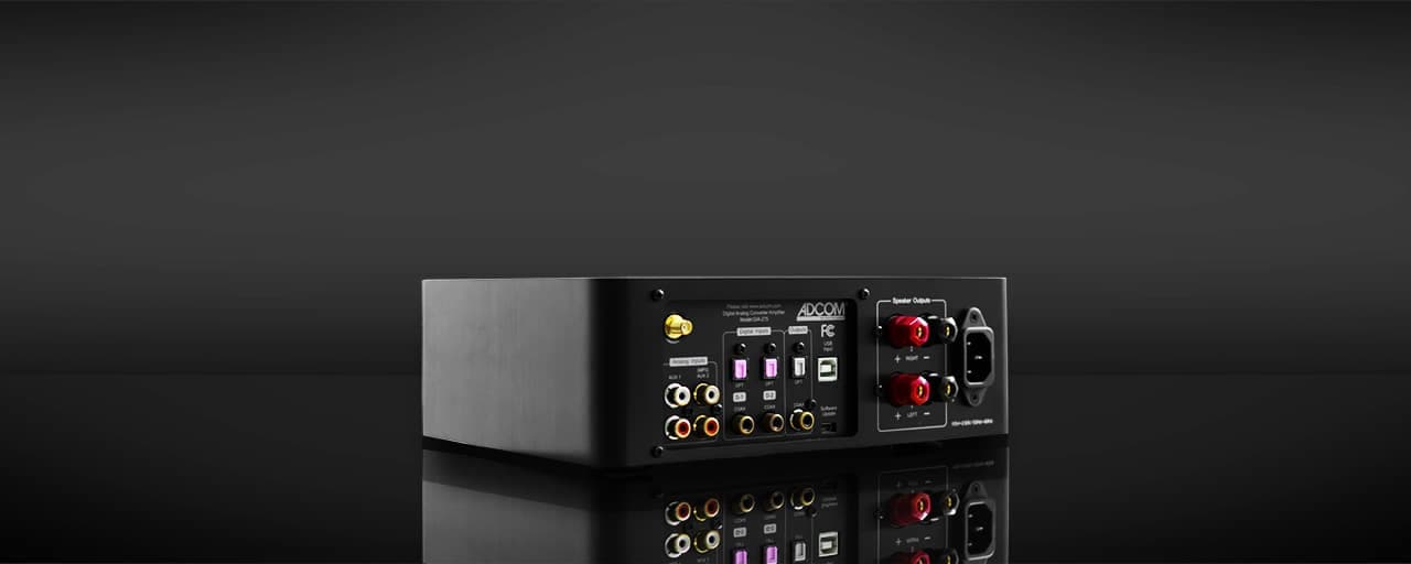 Adcom GIA-275 Series II — all-in-one integrated with DAC and Bluetooth (3)